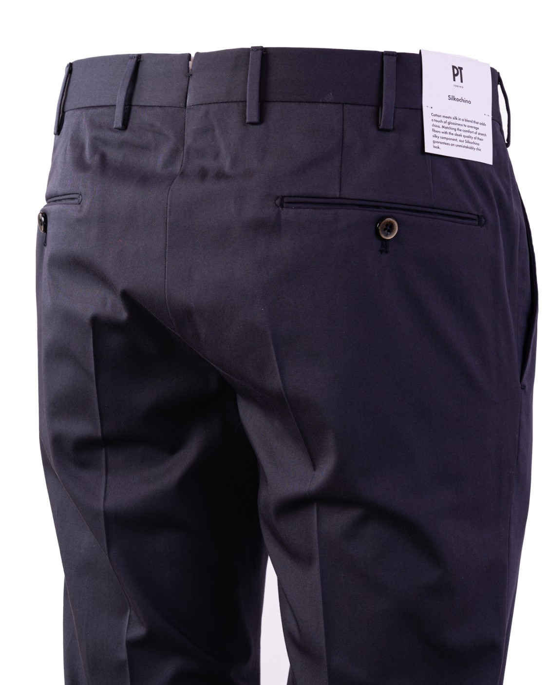 shop PT01  Pantalone: PT01 pantalone, elasticizzato, in cotone e seta.
Slim fit.
Composizione: 95% cotone 3% seta 2% elastan.
Fabbricato in Italia.. CODS01Z00CL1 BB42-0360 number 1971704